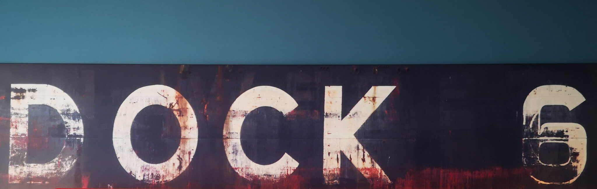 Banner mit der Aufschrift Dock 6